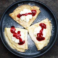 Pannkakor Med Sylt På