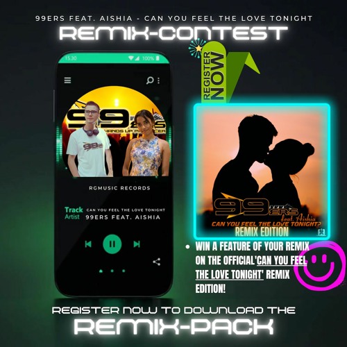 99ers feat. Aishia - Can You Feel the Love Tonight (XNX Remix) ★ Contest Entry ★