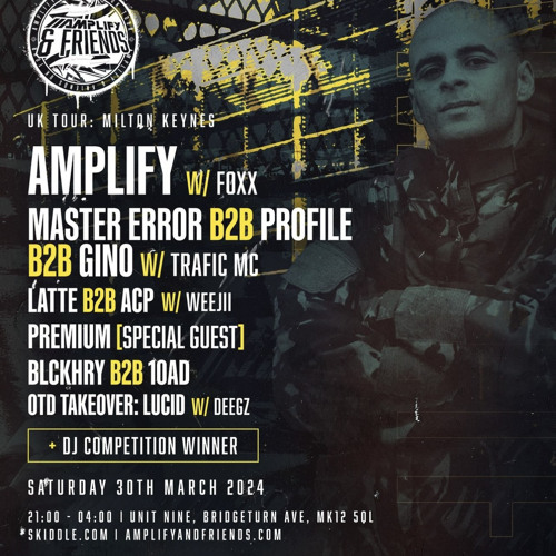 PsyKo - AMPLIFY & FRIENDS UK TOUR - MILTON KEYNES