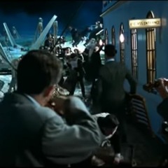 Why did the band play on as Titanic went down?