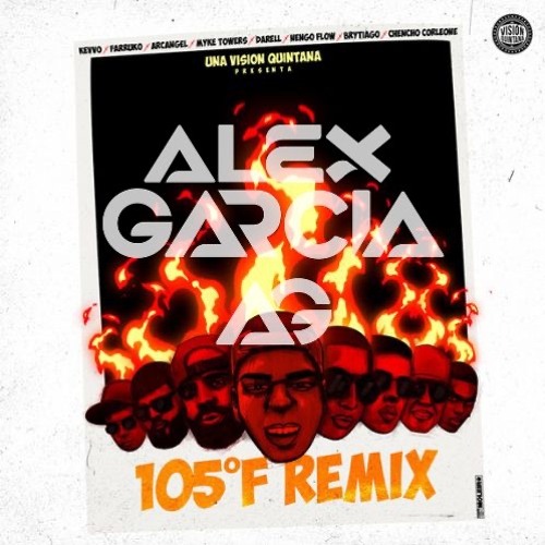 105F REMIX - KEVVO, Farruko, Ñengo Flow, Myke Towers (Extended 105 Bpm) FREE