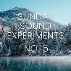 SUNDAY SOUND EXPERIMENTS NO. 5 - Winter loop
