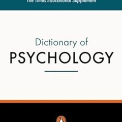 Free R.E.A.D (Book) The Penguin Dictionary of Psychology (Penguin Dictionary) By  Arthur S. Reb
