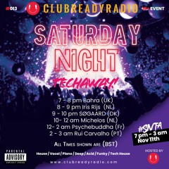 Saturday Night TechAway #013 on DanceFreex.com - Buildup Tech House Mix 11 nov 2023
