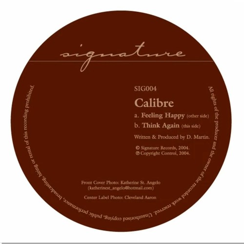 Calibre - Feeling Happy