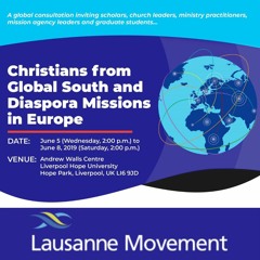 God's Instruments from the Nations (Dr. Paul Sungro Lee, Lausanne Movement Consultation)