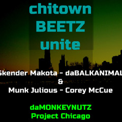 Chitown Beets Unite *brotha Q*- daMonkeynutz Project - Skender daBalkanimal & Munk Julious