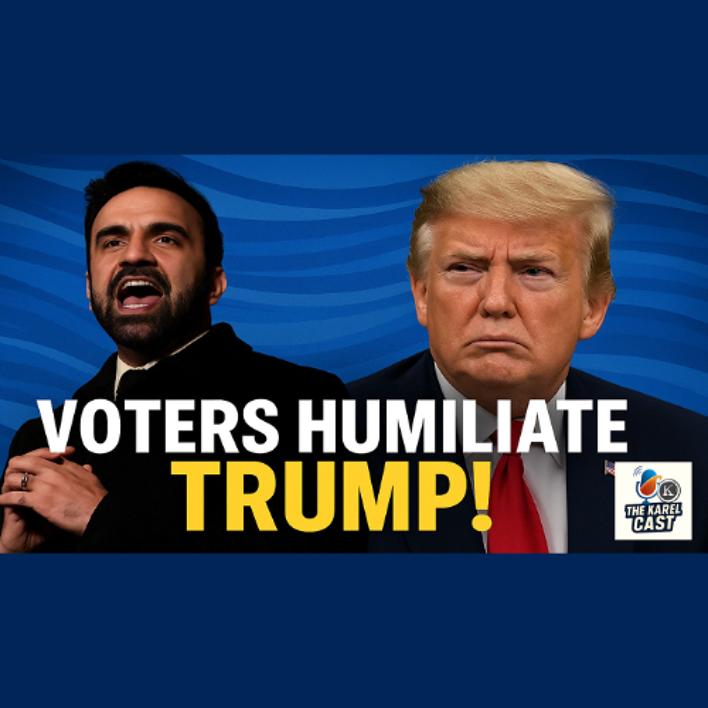 Voters Flip Trump the Bird As Mamdani Makes History