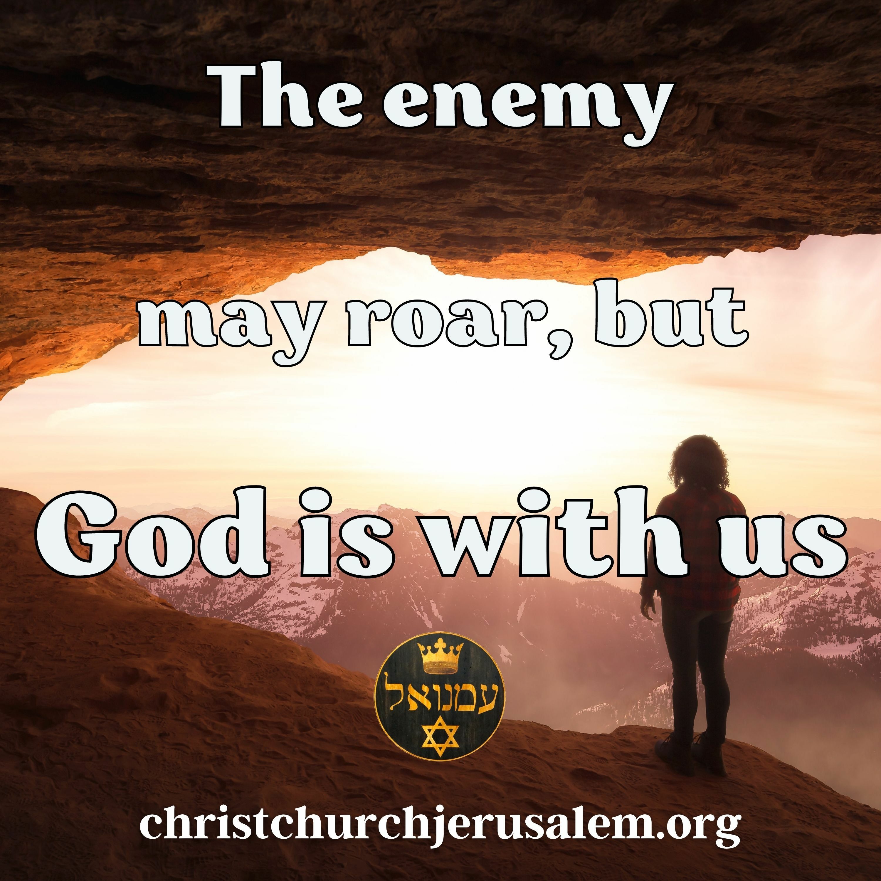 The enemy may roar, but God is with us | Rev. Rosemary Saunders