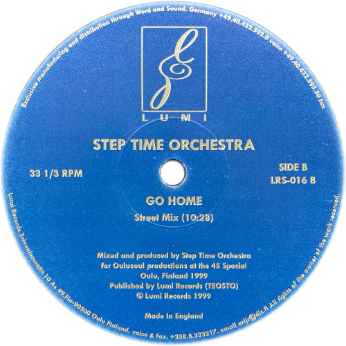 Step Time Orchestra - Go Home (Street Mix) (1999)