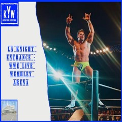 LA Knight Entrance - WWE Live Wembley Arena