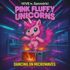 Pink Fluffy Unicorns Dancing On Microwaves