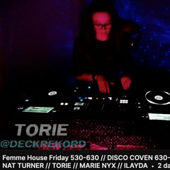 Torie - Live at DECKREKORD Disco Coven [Friday the 13th]