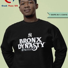 Bronx Dynasty 27X New York Yankees World Series Champions logo 2024 shirt