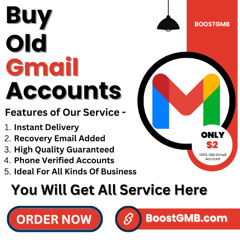 Buy USA, UK, Canada Old Gmail Accounts 100% Permanent