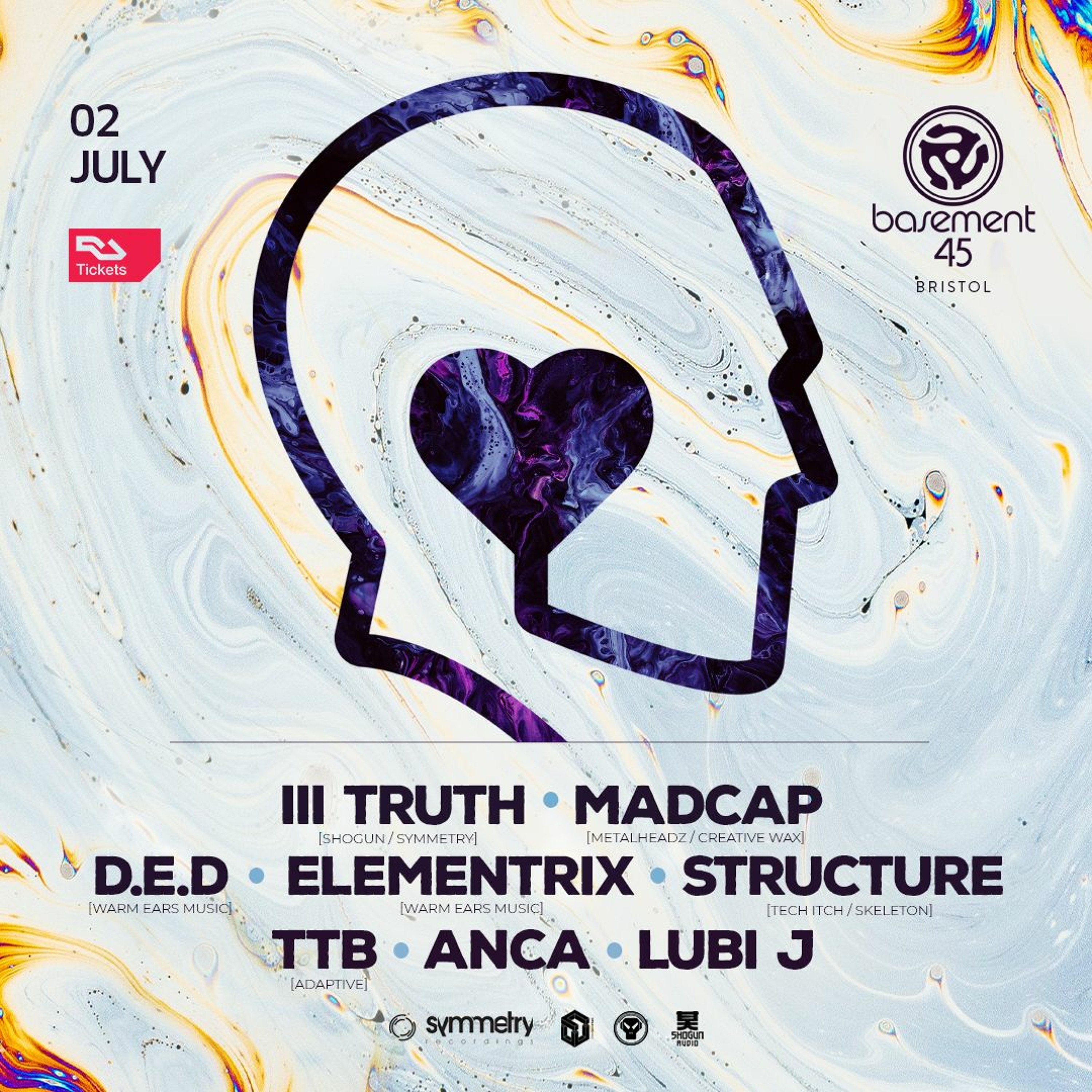 Warm Ears Music 6th Anniversary - 2nd July 2022 | Promo Mix by D.E.D episode artwork