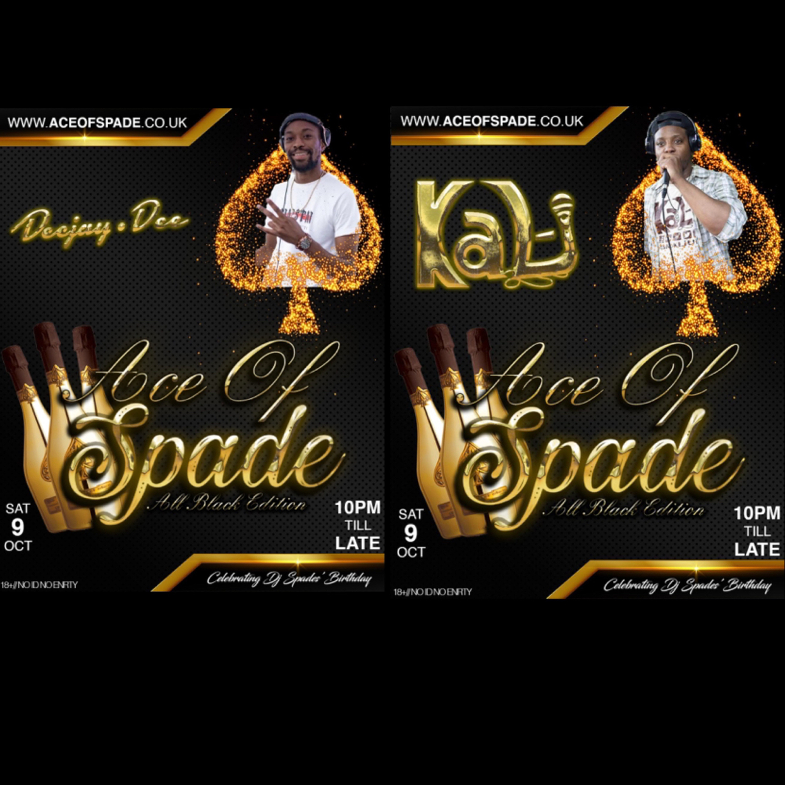 @DeejayDee.uk & @itskaliuk Live At Ace Of Spade All Black Edition @DjSpadeUK Birthday 09/10/21 episode artwork