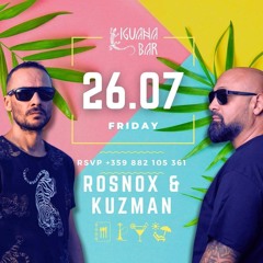 LIVE SET Rosnox B2B Kuzman Main Set @ Iguana Beach Bar / Smokinya Beach [26072024]