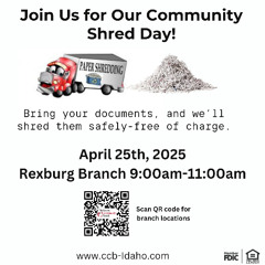 Citizen's Community Bank to hold free document shredding day