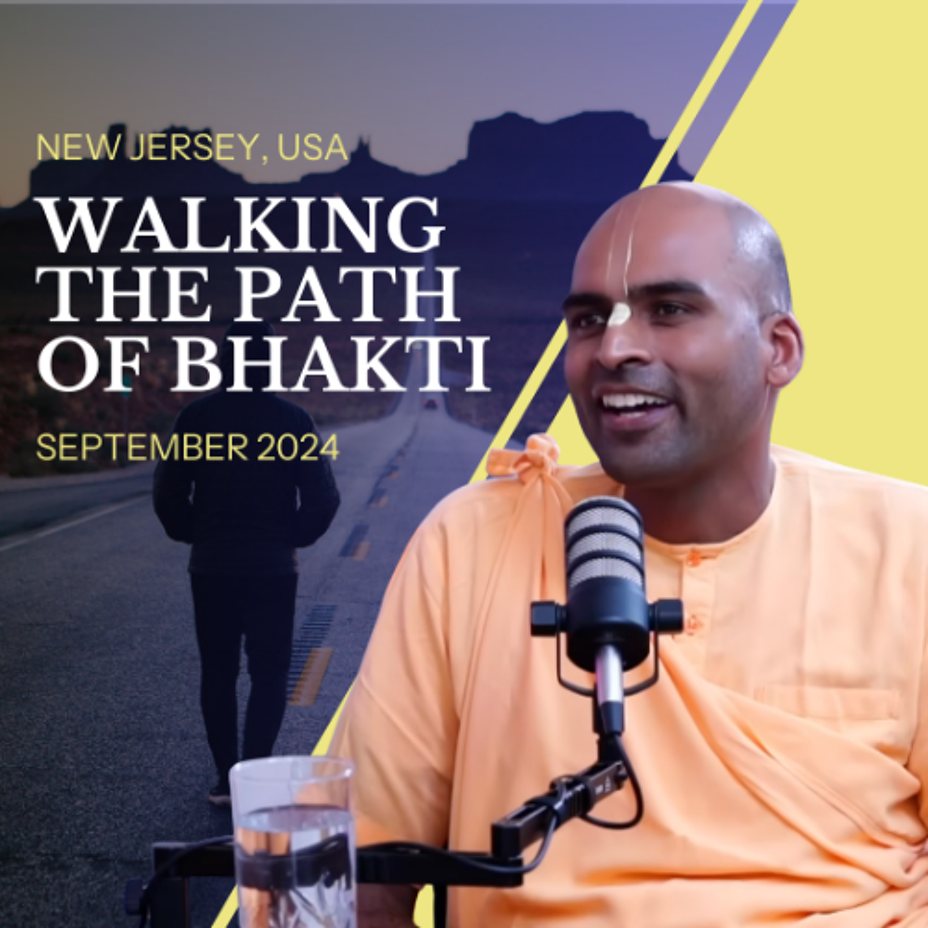 Walking The Path of Bhakti with  @NamarasaPodcast  | NJ, USA | Svayam Bhagavan Keshava Maharaja