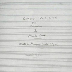 Quartet for Recorders No.2, 3rd mov - Arnold Cooke
