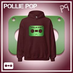 Maroon Hoodie 3 Green Tape