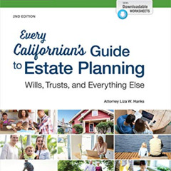 READ EPUB 📂 Every Californian's Guide To Estate Planning: Wills, Trust & Everything