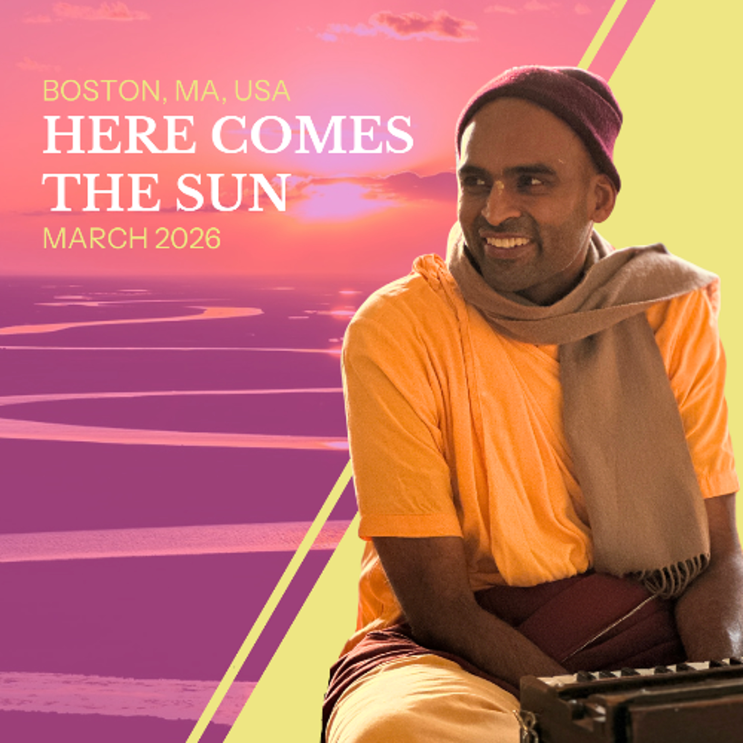 Here Comes The Sun | CC Adi 1.2 | Boston, MA, USA | Svayam Bhagavan Keshava Maharaja