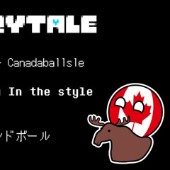 【UNDERTALE AU】COUNTRYTALE - English & French + Canadaballsle（UNDERTALE × ポーランドボール）