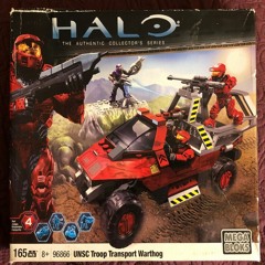 mega bloks halo m831 troop transport Warthog