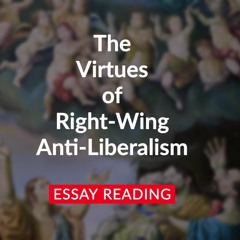 The Virtues of Right-Wing Anti-Liberalism