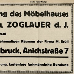 Jüdische Objekte durften nicht gelöscht werden … Das Novemberpogrom 1938 in Innsbruck