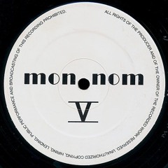 Mononom 005 - Robbert Mononom - Sensory Overload EP - A - Comeback