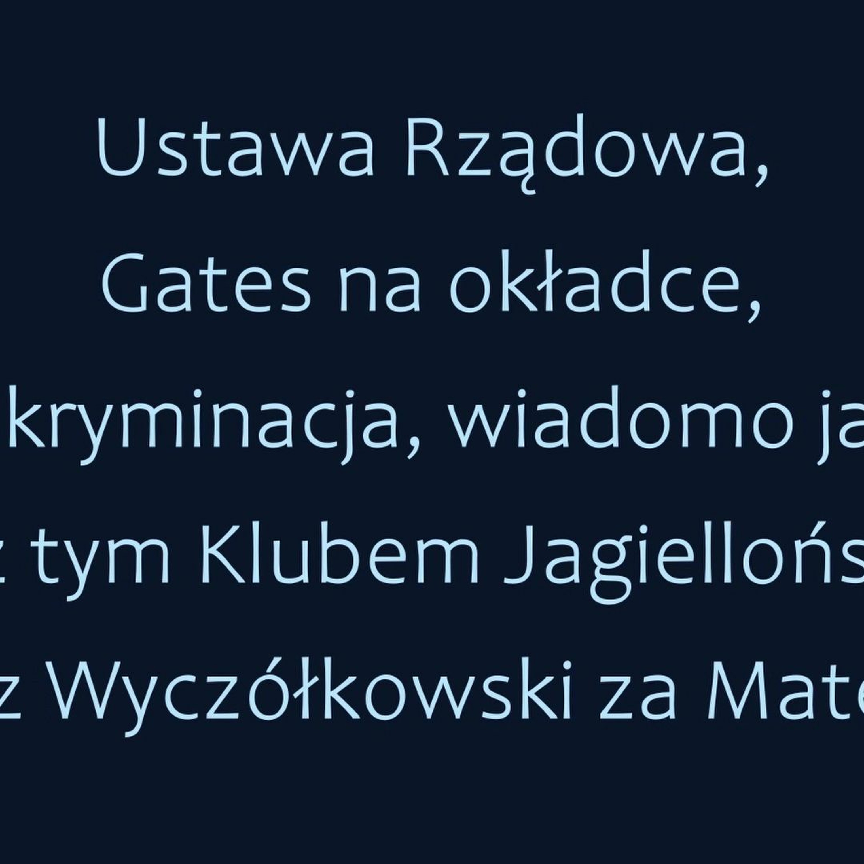 Łukasz Warzecha podcast