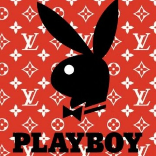 louis vuitton playboy bunny outline