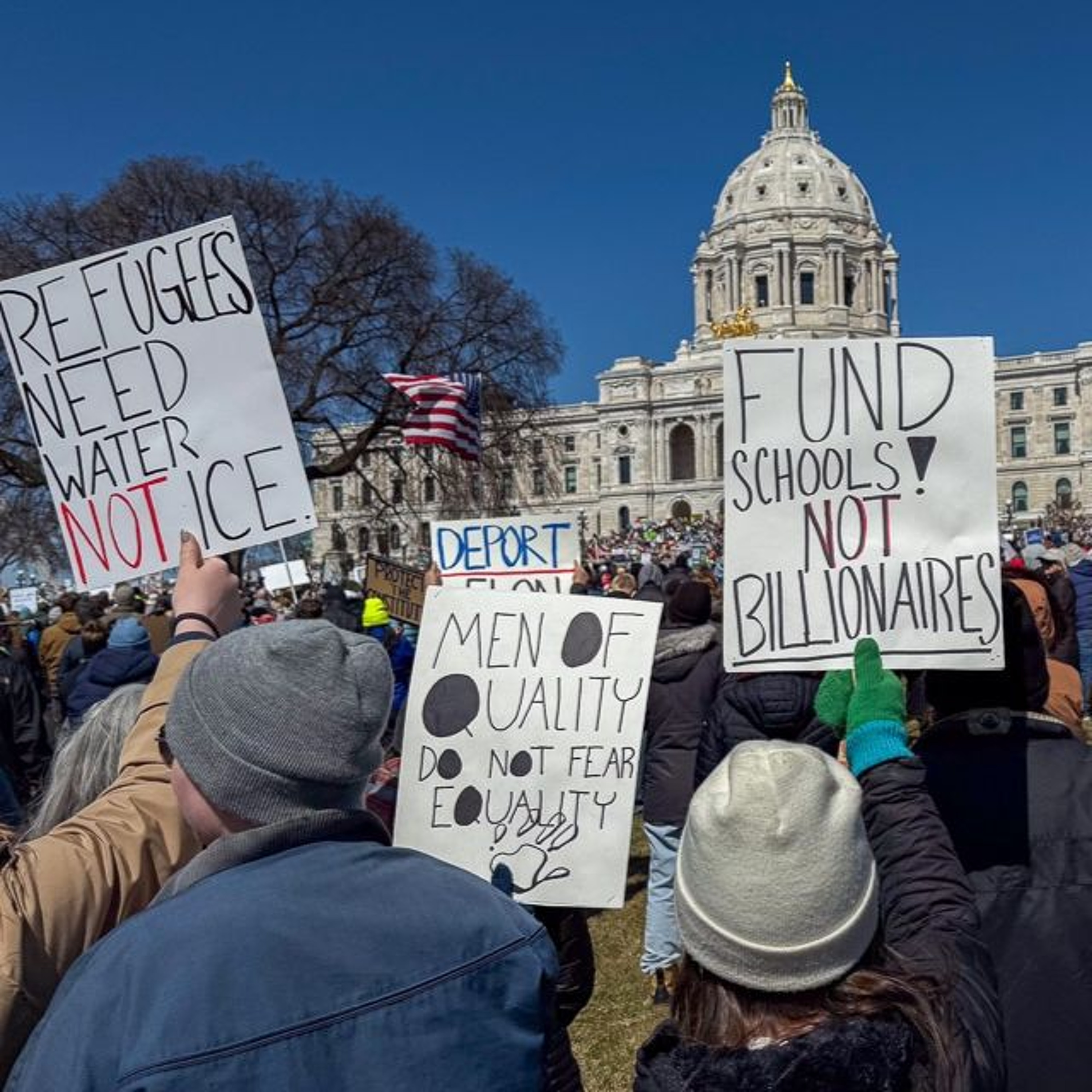 #Worth1000Words -Kristin Henning on huge Minneapolis Capitol Protest episode artwork
