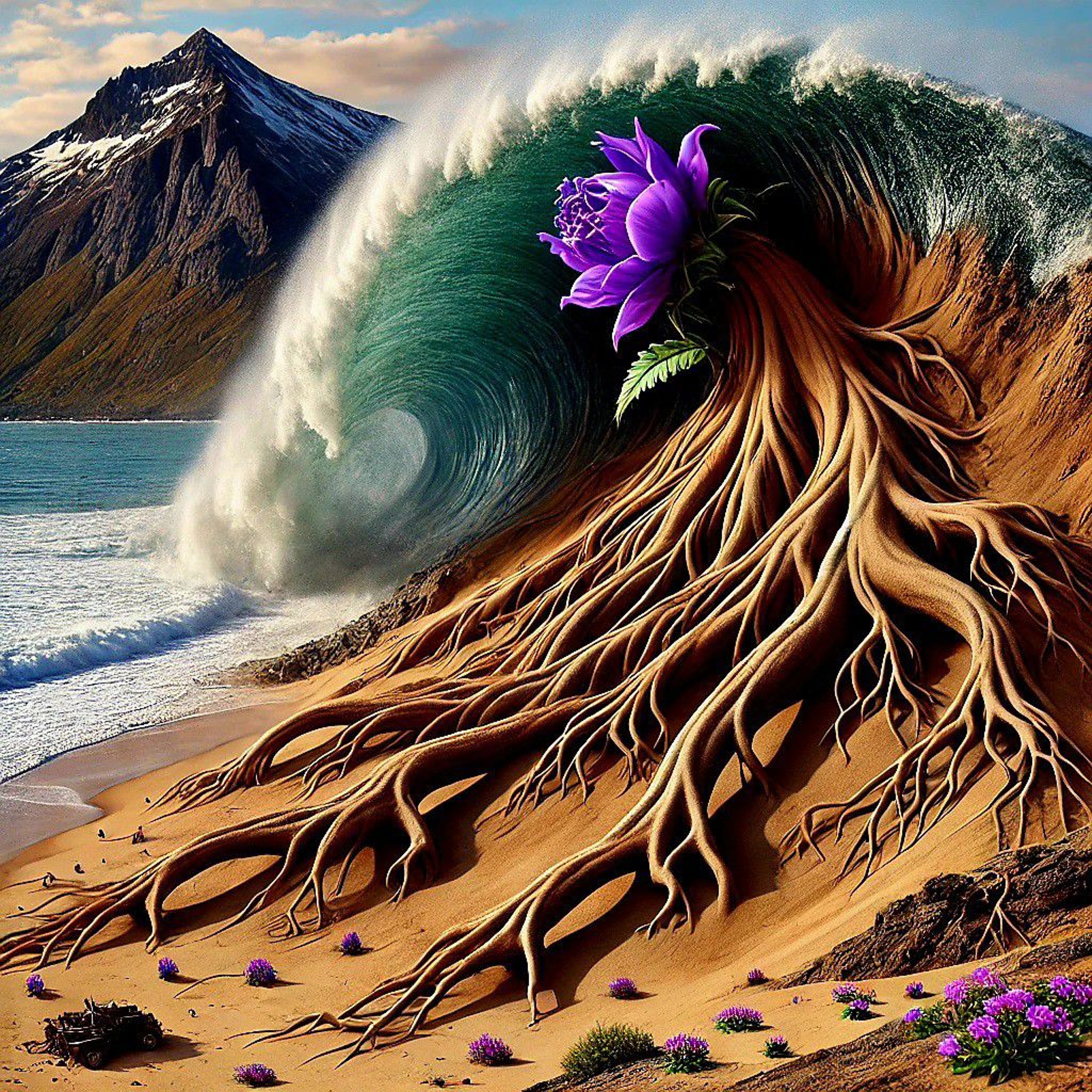 The Flower And The Wave episode artwork