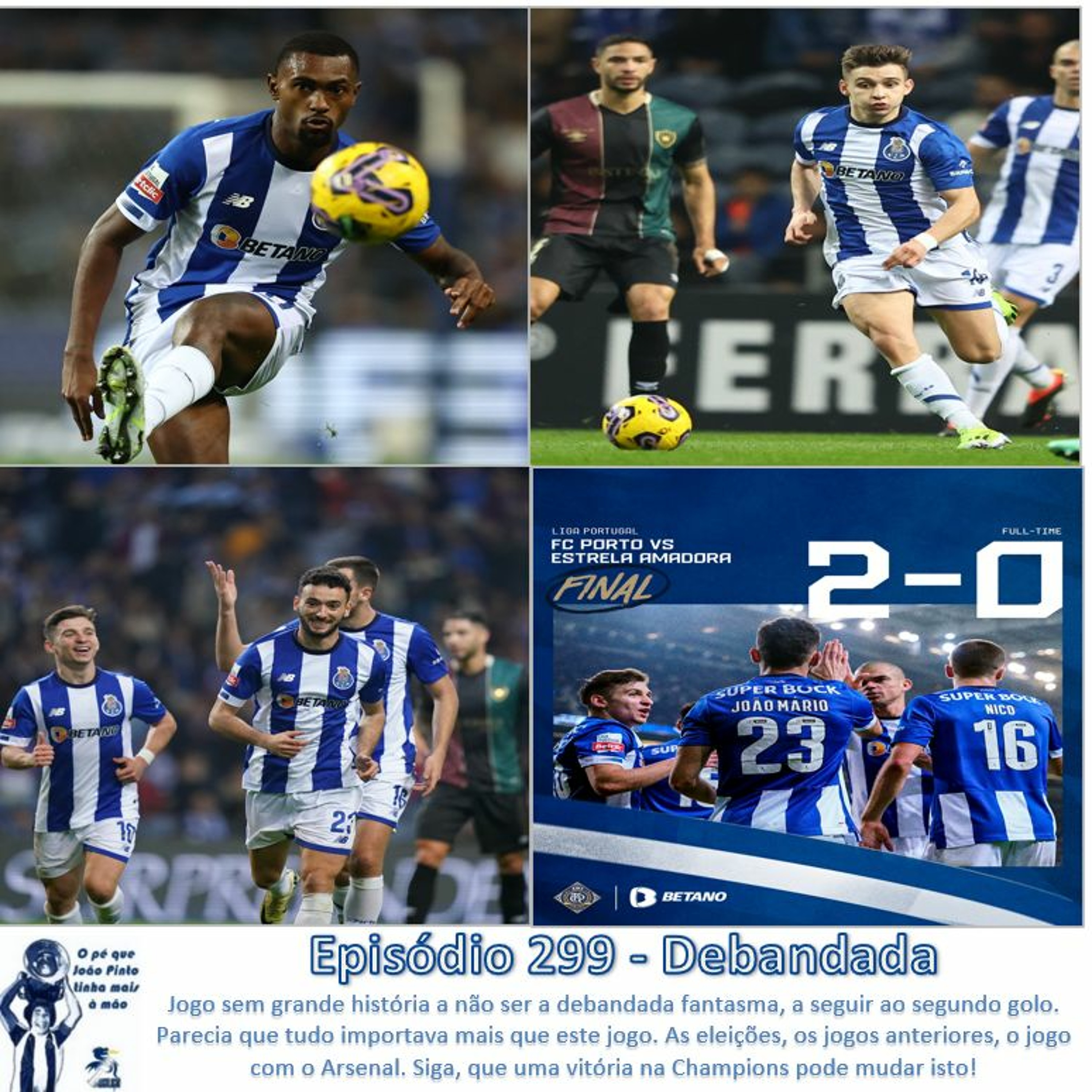 O pé que João Pinto tinha mais à mão