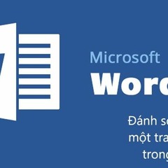 Cách Đánh Số Trang Trong Word Đánh Số Trang Từ Trang 2, trang Bất Kỳ