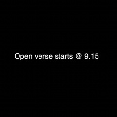 walk it down open verse