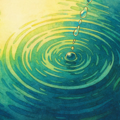 Ripples In Blue Lo Fi