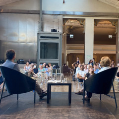 Chris Arnold e Teolinda Gersão no Disquiet de 2024