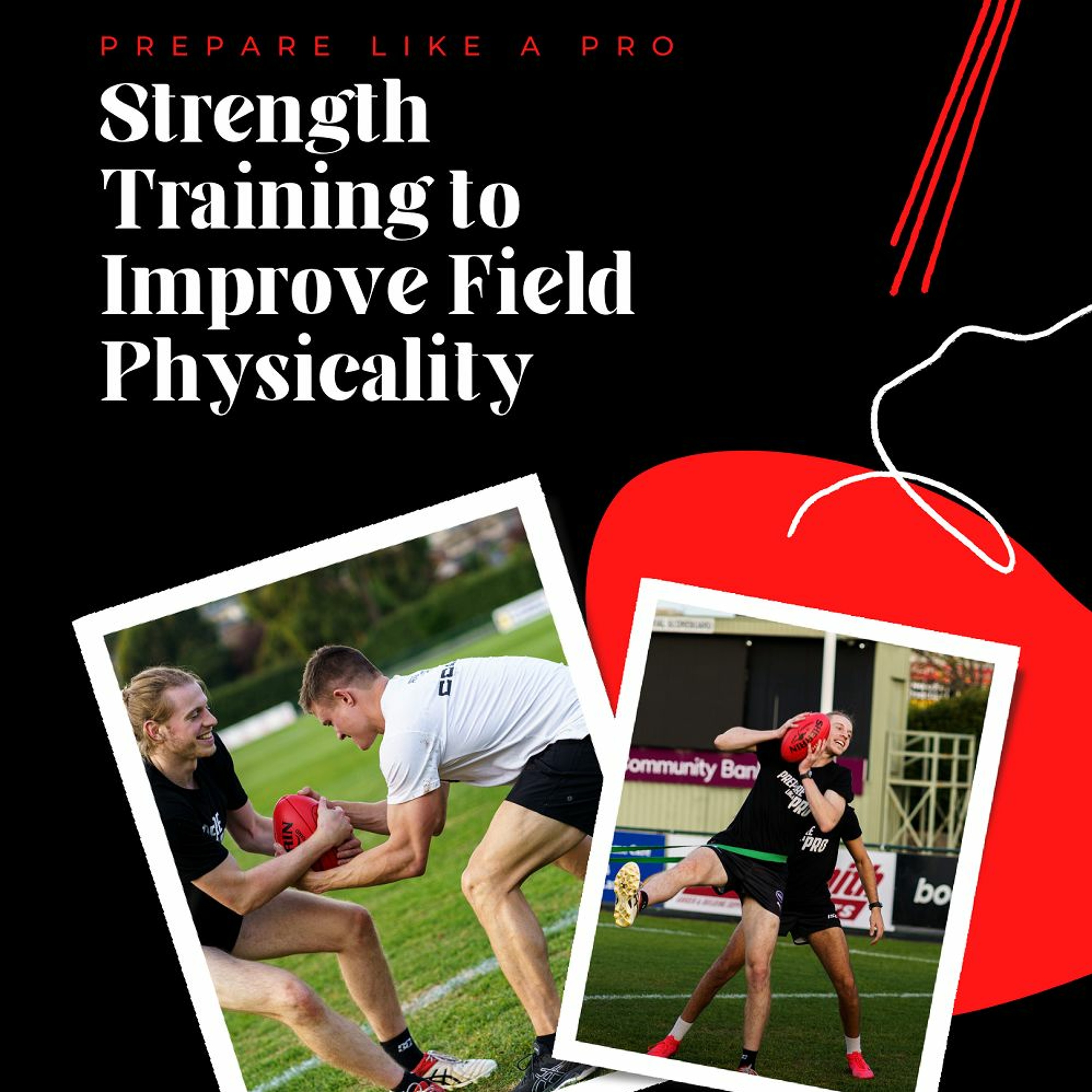 #30 - Strength Training to Improve Australian Rule footballers physicality on the field episode artwork