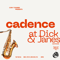Cory Townes Presents Cadence, A Jazz Experience (Volume 1)