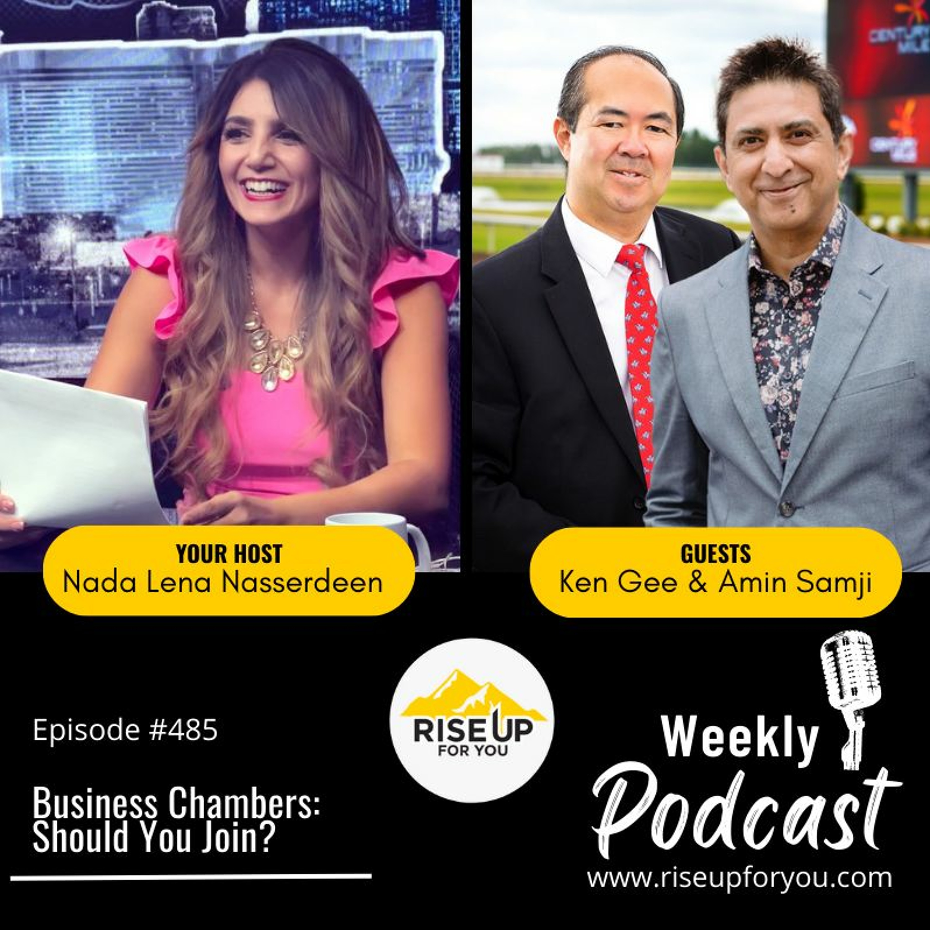 #485 Business Chambers: Should You Join? with Ken Gee & Amin Samji episode artwork