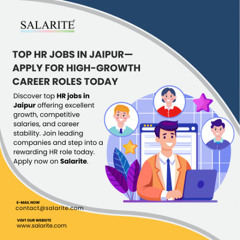 Top HR Jobs in Jaipur—Apply for High-Growth Career Roles Today