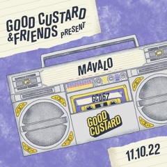 Recordbox #37 [Mavalo Guest Mix for GOOD CUSTARD] - (11/10/2022) - Manchester, UK -