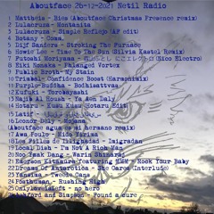 Aboutface EP2  Alternative Xmas Presense Special Netil Radio (DJ) 26 - 12 - 21