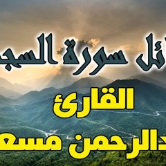 اوائل سورة السجدة | تلاوة رائعة بصوت القارئ عبدالرحمن مسعد
