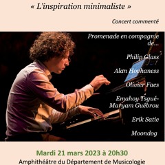 RFL101 Saison Classique Par Olivier Faes Concert Du 21 Mars Avec Le Pianiste François Mardirossian